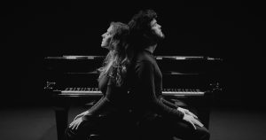 Ikigai Duo sitting at the piano