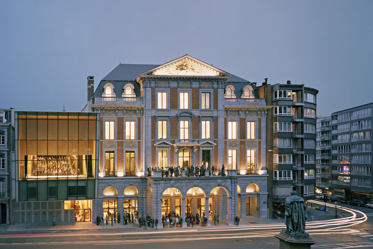Théâtre Liège view from street.