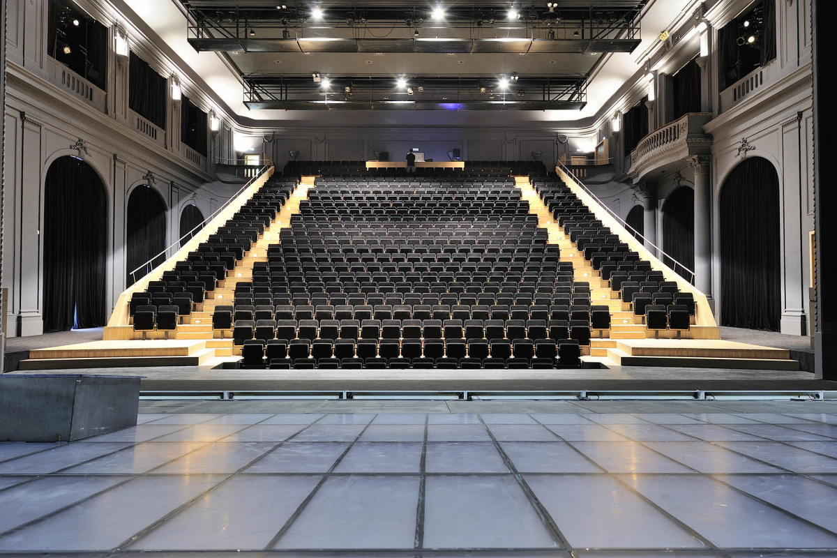 Théâtre Liège view from stage.