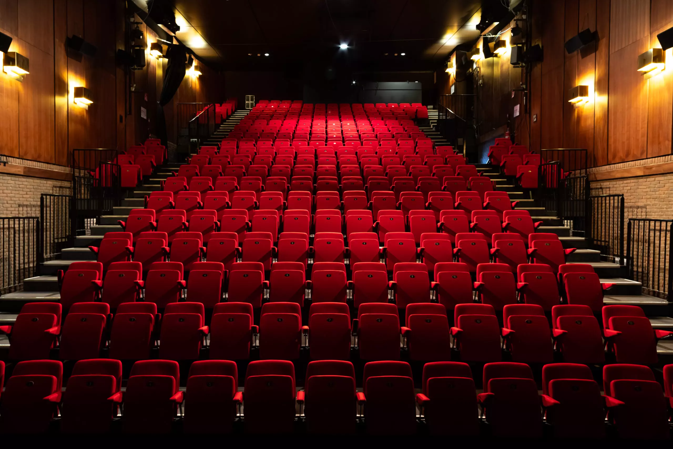 La Venerie concert hall view from stage