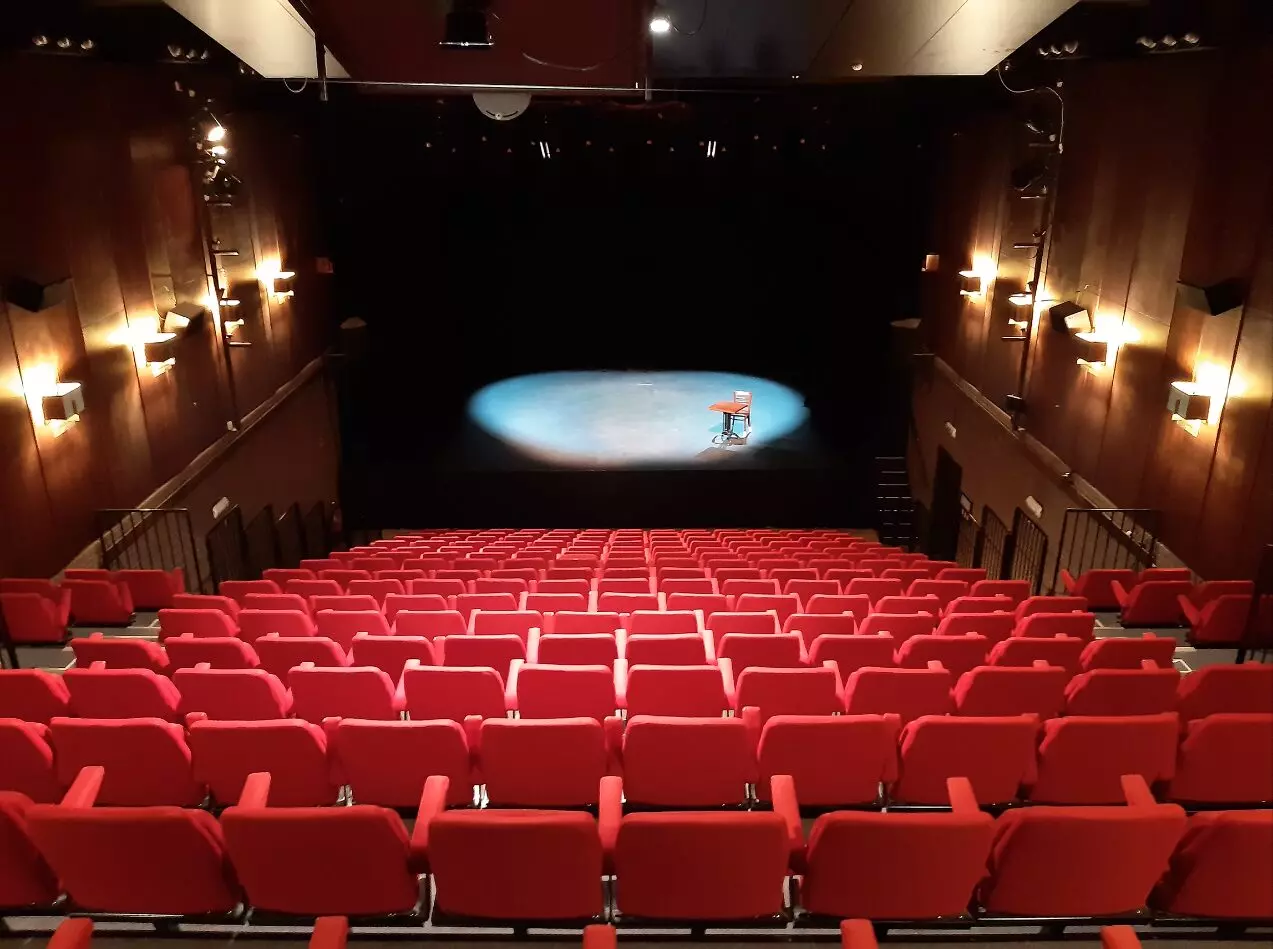 La Venerie concert hall view from last row